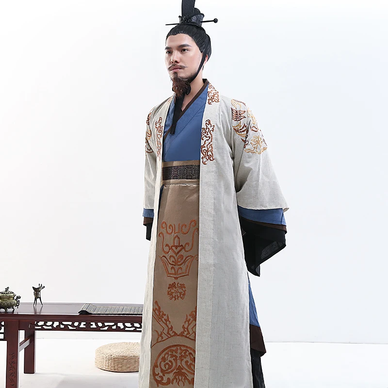Hanfu мужской костюм для косплея традиционное китайское платье древний министр