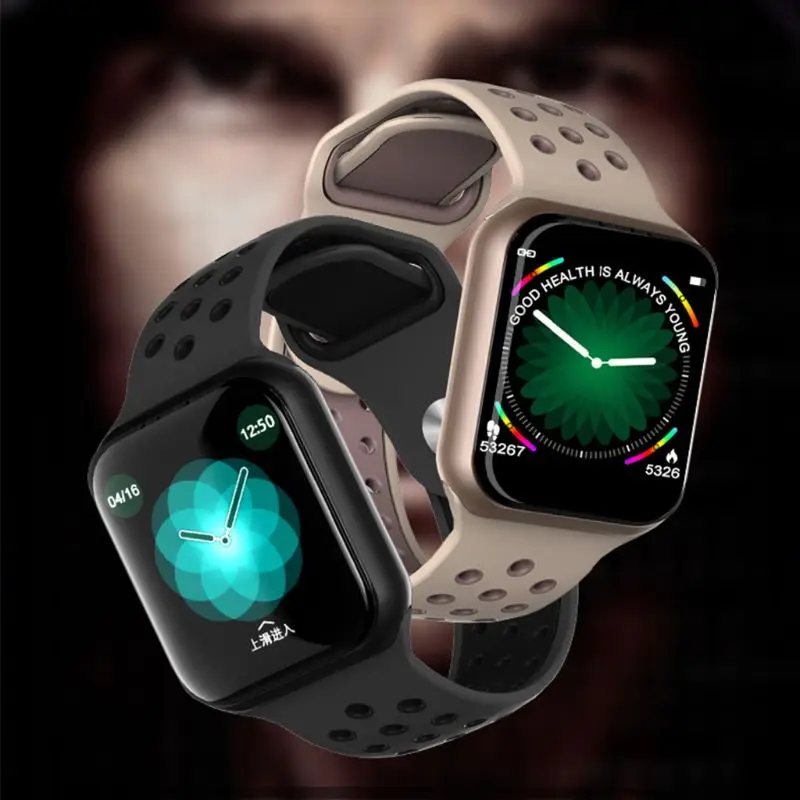 

F8 1.3" Screen Smart Watch BT 5.0 Blood Pressures Monitoring Fitness Tracker Sport Wrist Watches