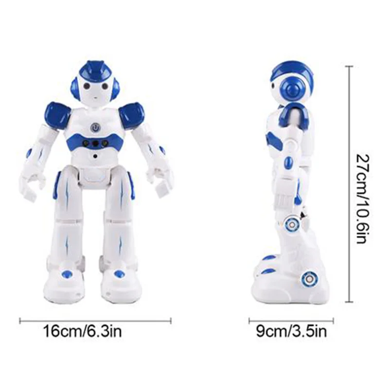 Educational Intelligent RC Robot Remote Control Programmable Robotics Toy Kids Birthday Gifts