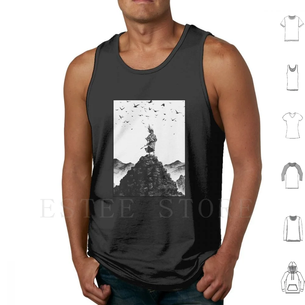 Canottiere Vagabond Gilet Cotone Manga Vagabond