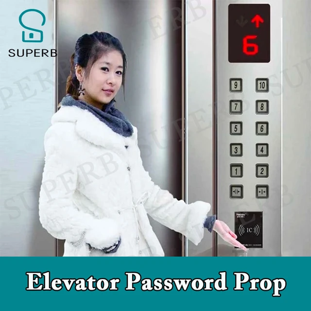 Superb escpae room real life game prop Elevator Password Prop