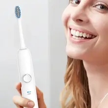 Лучшая ультра звуковая электрическая зубная щетка электронная зубная щетка сменные головки перезаряжаемый звуковой зубной щетки гигиена полости рта