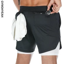 Мужские шорты, новые спортивные шорты для фитнеса бодибилдинга, мужские летние повседневные крутые шорты, мужские шорты для бега, тренировки, пляжные шорты