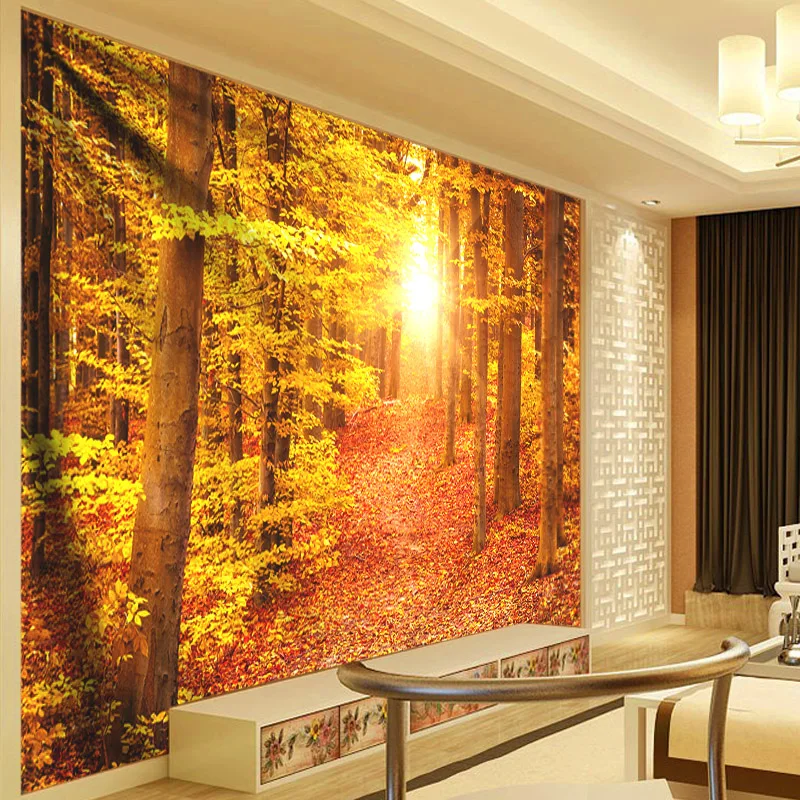 

Psychedelic Sunshine Forest Landscape Tapestry Sun Wall Hanging Hippie Mandala Tapestry Tablecloth Curtain Wall Art Decor Carpet