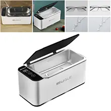 

Jewelry Cleaner Bath Tank Ring Cleaning Machine Basket White