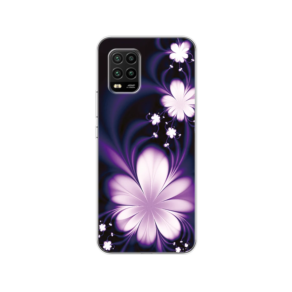 For Xiaomi Mi 10 Lite Case 6.57" Soft Silicon Tpu Cover For Xiaomi Mi 10Lite 5G coque  Bumper Funda Transparent Skin shockproof best phone cases for xiaomi Cases For Xiaomi