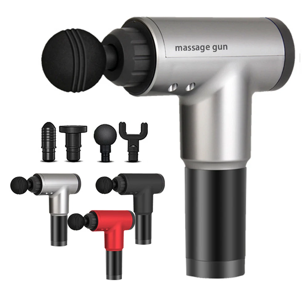 Электронная пушка Мышцы Массажер боль в мышцах Управление после того, как для тренировок и упражнений расслабления тела похудения Моделирующий Массаж