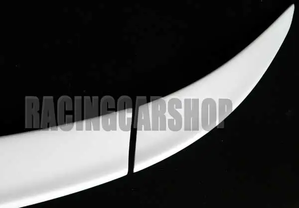 RS6 TYPE 3PCS TRUNK BOOT LIP SPOILER FOR AUDI A6 C6 2007-2011