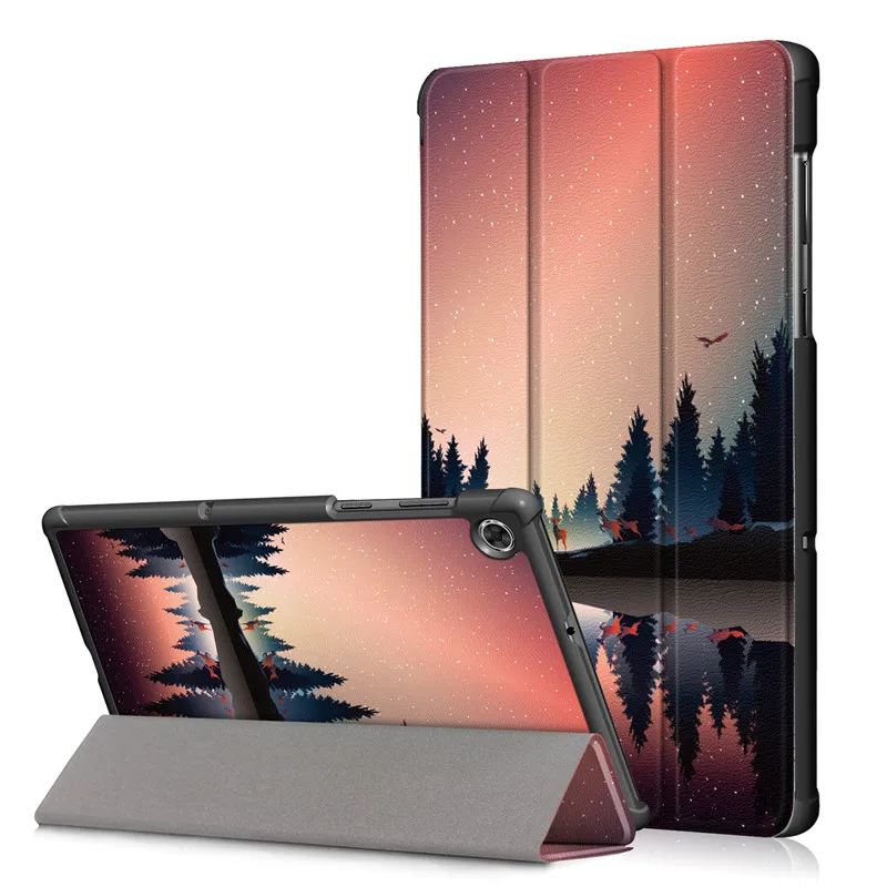 escudo magnético para lenovo smart tab m10 2nd geração tablet capa