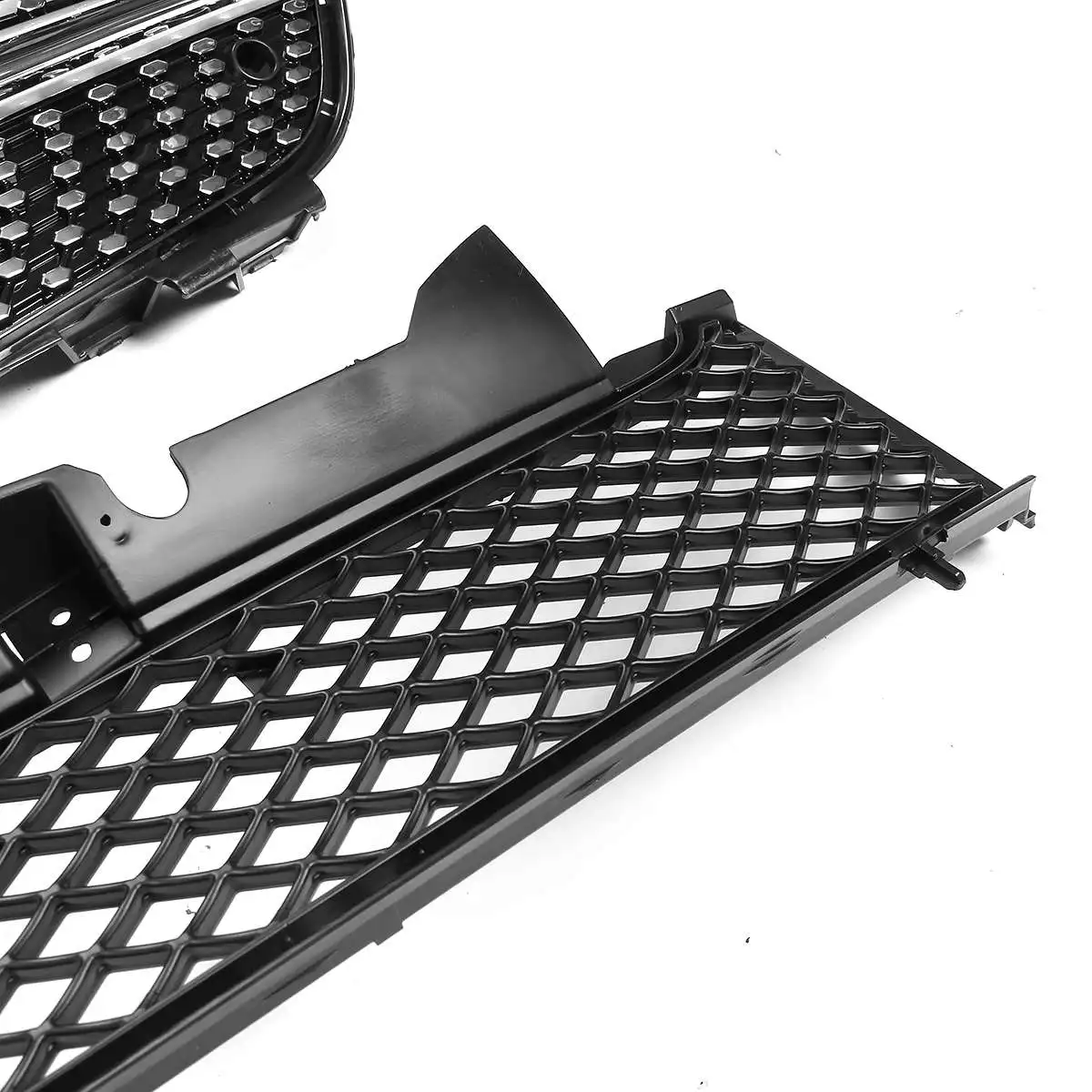 High Quality R172 Diamond Style Car Front Grill Grille For Mercedes For Benz SLK Class R172 200 250 350 2012- Racing Grills