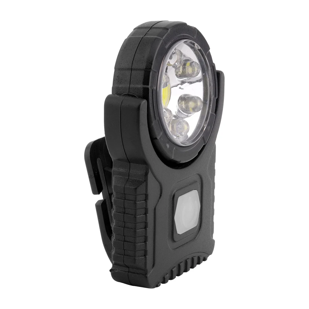 Мини-cob LED рабочий свет USB Перезаряжаемые клип на лампа на шапку Водонепроницаемый для кемпинга, охоты, ночной рыбалки Фонарь налобный фонарь