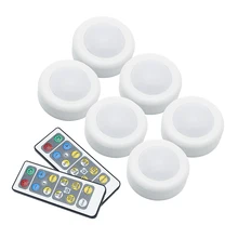 Модный светодиодный светильник для шкафов, беспроводной датчик касания с регулируемой яркостью, дистанционное управление, ночные светильники для гардероба, прихожая кухня, освещение