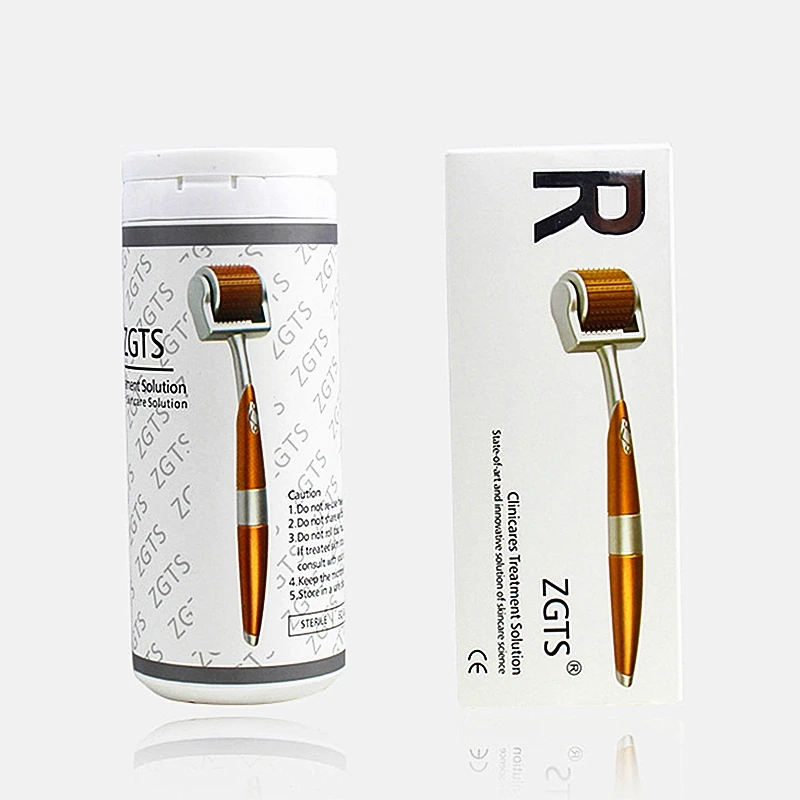 ZGTS derma roller pure microneedling // needles Length titanium  dermoroller microniddle roller for hair-loss improve
