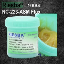 RIESBA NC-223-ASM 100g BGA Поток pcb флюсовая паста No-чистый припой SMD паяльная паста флюсовая паста