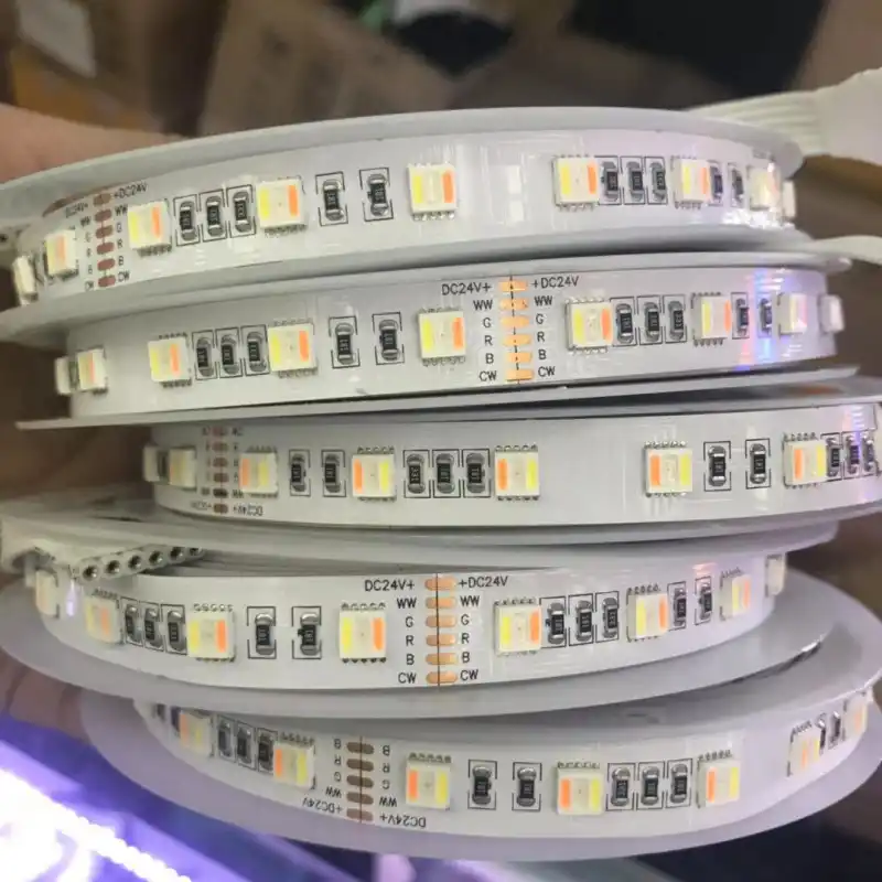 5IN1 RGB+CCT LED Strip 5050 60leds 30Leds//m 5 Colors in 1 chip RGBW RGBWW