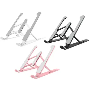 

Portable Laptop Stand Foldable Support Base Notebook Stand For Macbook Pro Lapdesk Computer Laptop Holder Cooling Bracket Riser