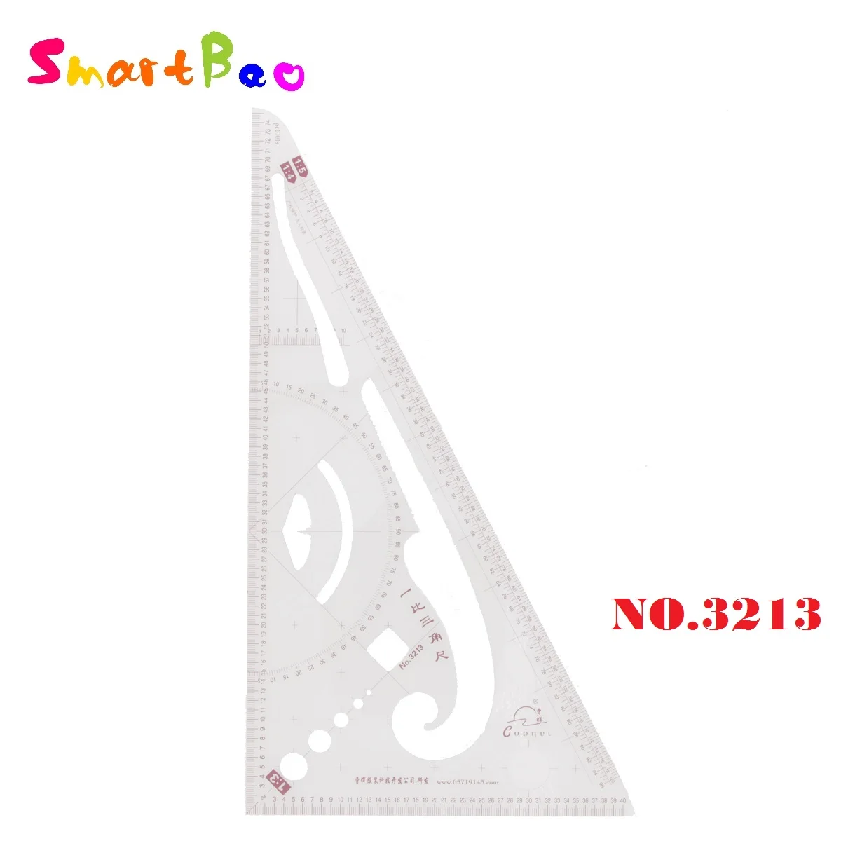 цена 1:3 Scale Triangular Ruler Patchwork Ruler Clothes Measure Rulers Design