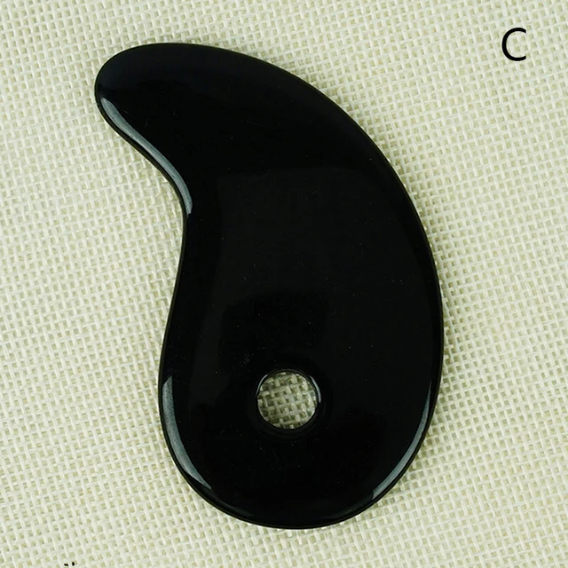 1pc Heart Shape SPA Massage Beeswax Gua sha Scraping Massage Scraper Face Massager Acupuncture Guasha Board Massager for face Beeswax