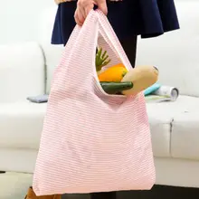 Большие вместительные многоразовые для бакалейный продуктов сумки из рубашечной ткани водонепроницаемые хозяйственные сумки складные в эко Карманный мешок