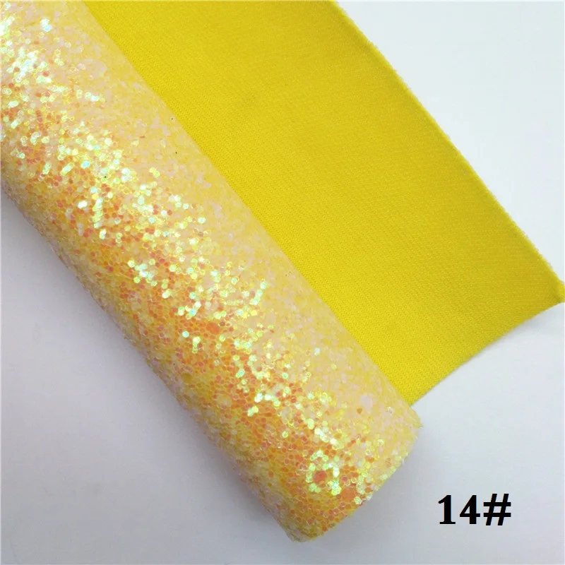 Glitterwishcome, 21X29 см, размер А4, синтетическая кожа, плотная блестящая кожа, искусственная ткань из искусственной кожи, винил для бантов, GM663A - Цвет: 14