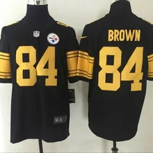 Stitiched, Питтсбург антоно коричневый Ryan Shazier Le'Veon Bell Ben Roethlisberger Elite для мужчин Джерси