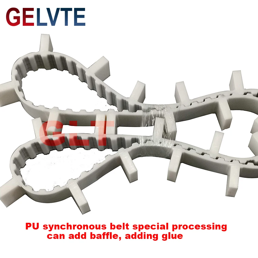 

Синхронный ремень полиуретановый промышленный приводной ремень с прорезями под заказ и резиновым демпфером специальная обработка губкой под заказ