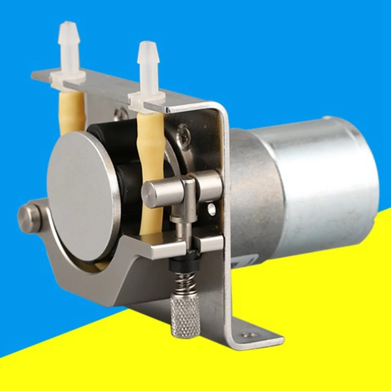 12V инструмент выделенная шаговый мотор перистальтический насос для перекачки жидкостей большой поток перистальтического насоса