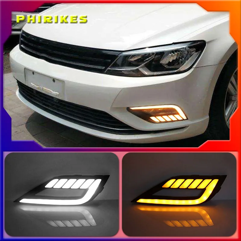 

Дневные ходовые огни для Volkswagen Lamando 2015-2017, 2 шт.