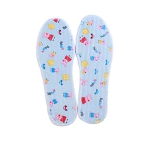 10 пар, Детская амортизирующая обувь из хлопка, стелька для мальчиков и девочек, милые Мультяшные стельки, дышащая подушка, вставки