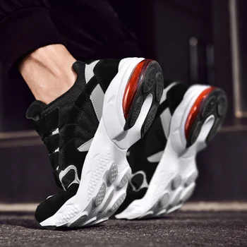 

Autumn and winter men's shoes Outdoor sports shoes trend old shoes Air cushion shoes Shock absorption men's casual shoes