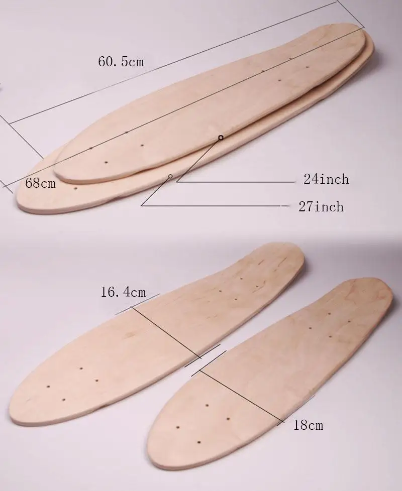 8 дюймов 8-Слои клен заготовка для скейтборда с двойным портом «мама» скейтборды натуральный скейт террасной доски скейтборды двухслойные дерево клен лонгборд
