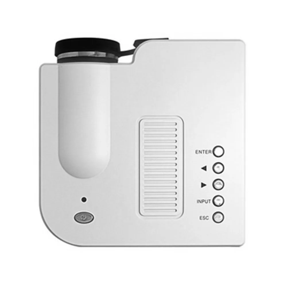 Cinema em Casa Dispositivo de Entretenimento em Casa Uc28 + Mini Portátil Projetor Teatro Atualizado Interface Hdmi Multimídia Player Eua 1080p 8 Computador e Escritório