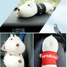 Автомобильный дезодорант, бамбуковый мини, с длинным ртом, для собак, угольная сумка, Очищающий авто освежитель воздуха, для уменьшения радиации, для автомобиля, для украшения в помещении, игрушки