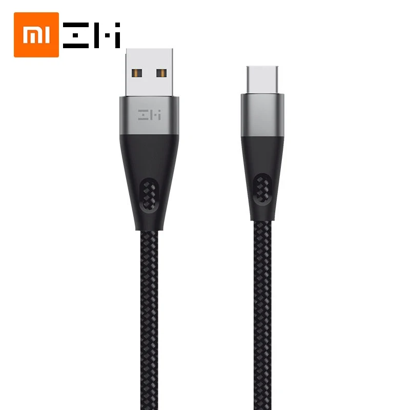 Светодиодный кабель ZMI usb type c 3A для xiaomi 9 huawei P20 Samsung s9 зарядное устройство телефона