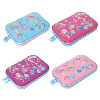 

Cute Sea Ocean World Pencil Case for Girls Boys Multifunction Pencil Bag Big Capacity EVA Pencilcase School Supplies Stationery