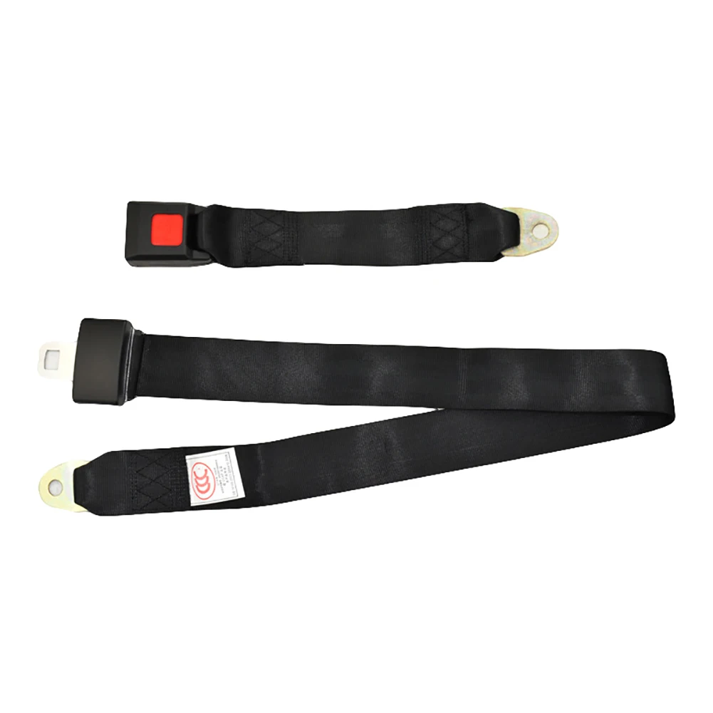 Car Seat Belt Accessory Seat Belts Universal Car seat belt High Tenacity 2 Points Bus Car Adjustable Safety Seat Belt Strap Tool
