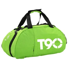 Унисекс портативная спортивная сумка на молнии модная износостойкая Регулируемая пряжка на ремешке с ручками для фитнеса большая емкость