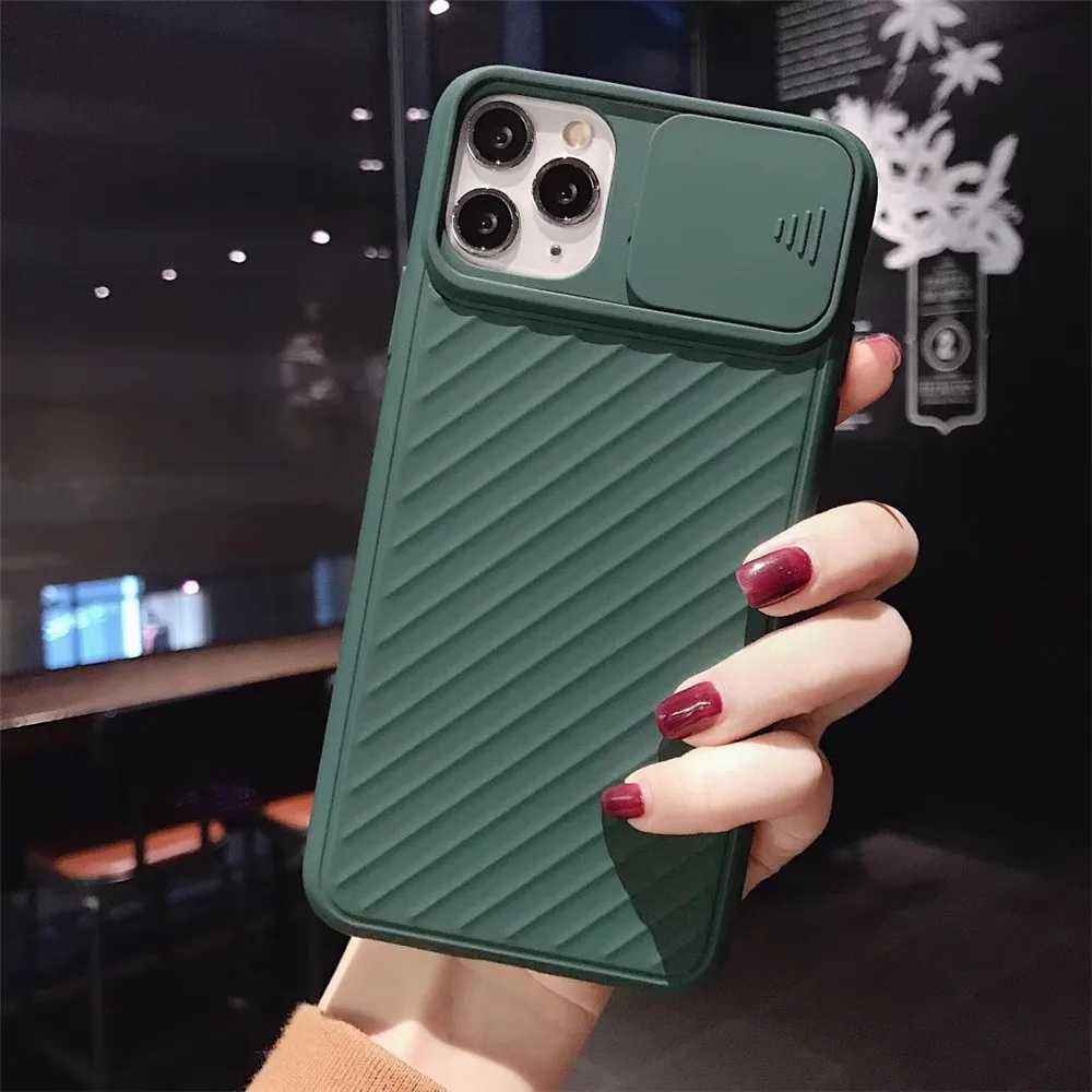 Зеленый сплошной цвет объектив камеры защитный чехол для телефона IPhone 11 Pro Max 7 8plus