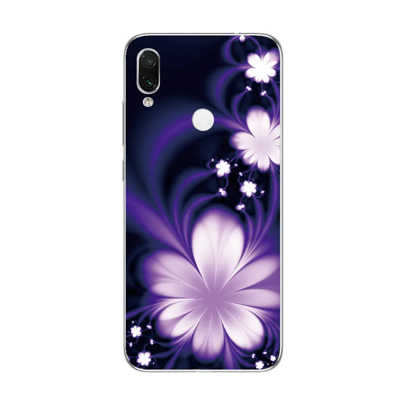 Mềm TPU Cho Xiaomi Redmi Note 7 6 Pro 5 Pro Trong Suốt Coque Hoa Dễ Thương Động Vật Trường Hợp Redmi note 7 Pro phone cases for xiaomi