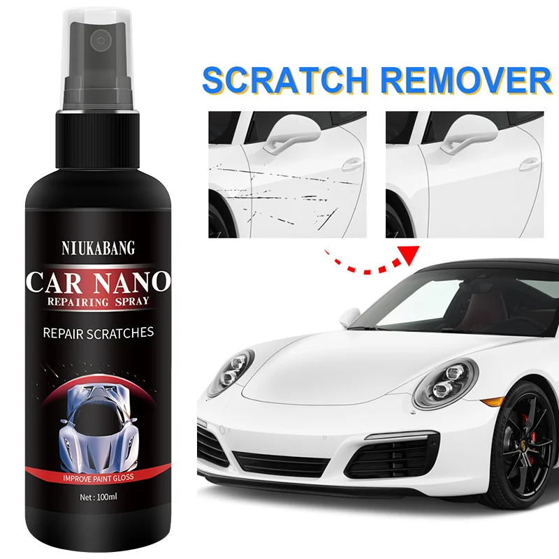 

100ml Auto Spray Type Crystal Plating Liquid Ceramic Coating 9H Car Lacquer Paint Care Car Polish Coating