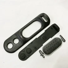 10 комплектов PTT Безель и кнопка для DGP8550+ XiR P8668i P8660i GP338D