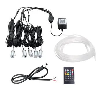 

Colorful Cold Light App Controls Bifurcated Line Light Guiding Atmosphere Lamp Panel Decorative Light (1 to 5 RF-RF-DC)