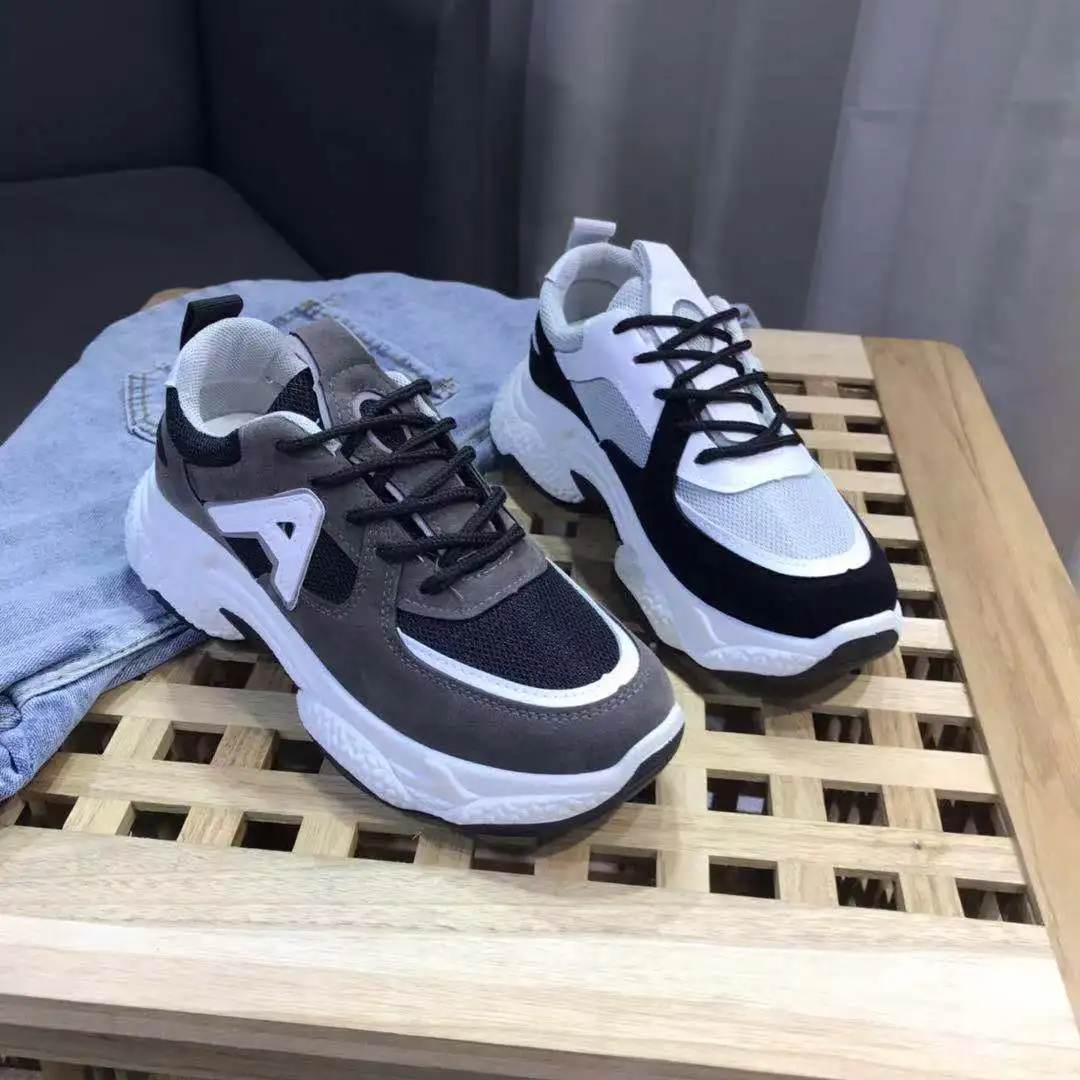 

Mx-992 Benifit Price New Style INS Ultra-Fire Red Genuine Leather Thick Bottomed Dad Shoes Women's Breathable Casual Shoes