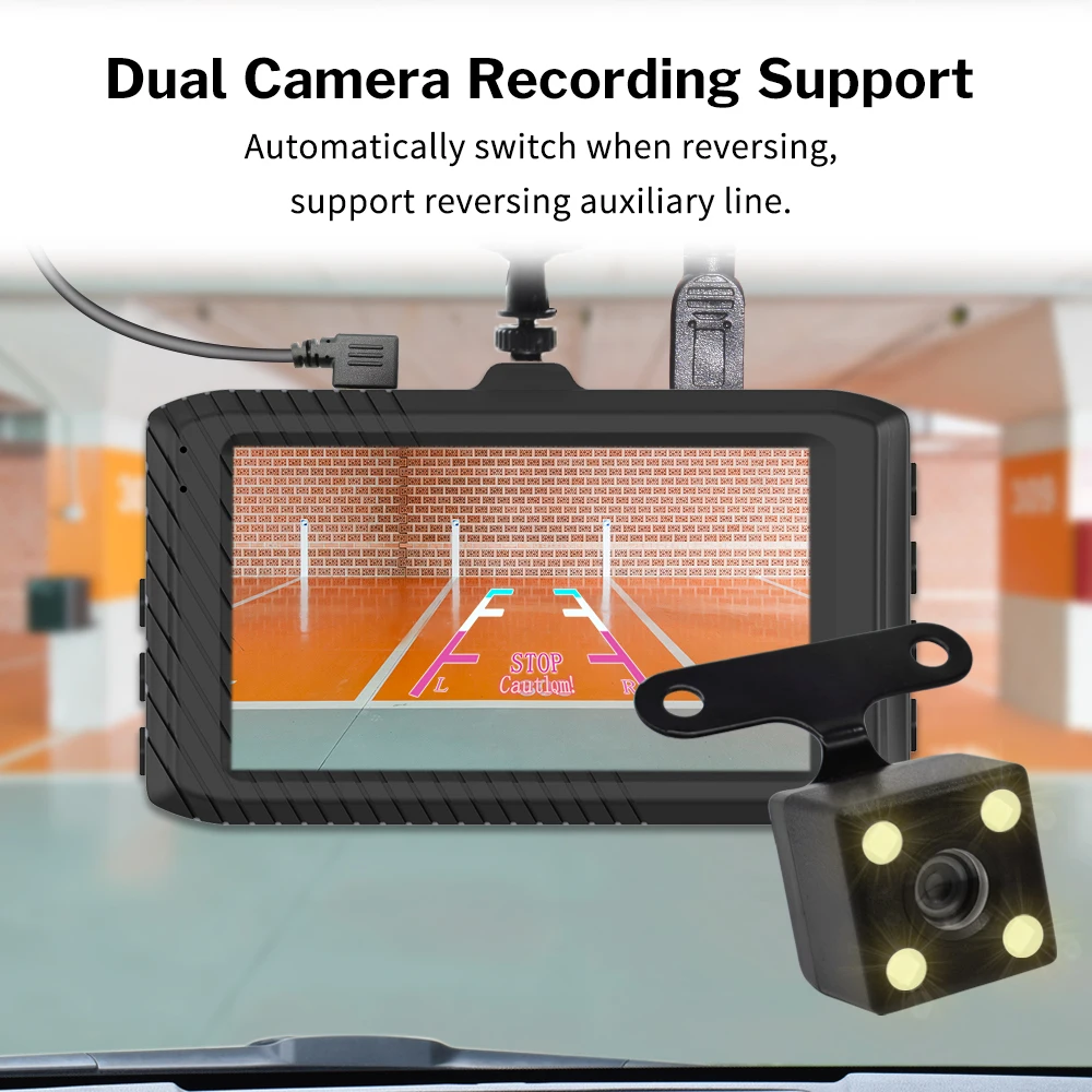 Deelife Автомобильный видео Регистраторы DVR Камера видеорегистратор с разрешением