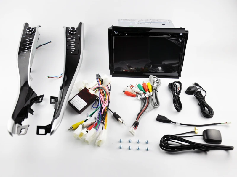 Sale AVGOTOP Android 9 WINCE Bluetooth GPS Car Radio DVD Player For TOYOTA HARRIER 2G 16G MP3 MP4 Vehicle Multimedia 7