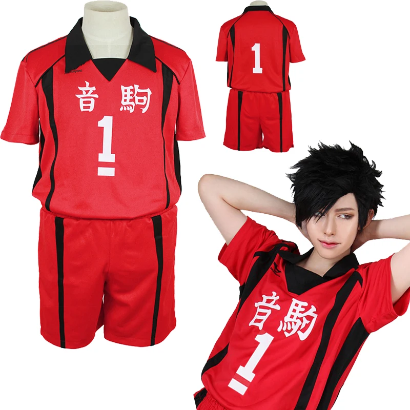 Аниме Haikyuu Nekoma школьная форма Джерси NO 1 NO 5 Kuroo Tetsurou Косплей Костюм мультфильм