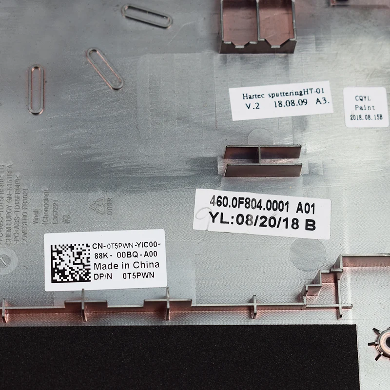 Новая Оригинальная Нижняя крышка ноутбука для Dell Inspiron 15 5000 5580 5588 Нижняя крышка корпуса 0T5PWN