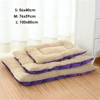 

Plush Pet Mat Soft Warm Dog Cat Bed Kennel Puppy Sleeping Beds For Small Medium Large Dogs Pet Blanket Dropshipping