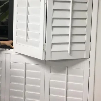 

PVC Reinforced Aluminum Insert 89mm Louver Plantation PVC Shutter