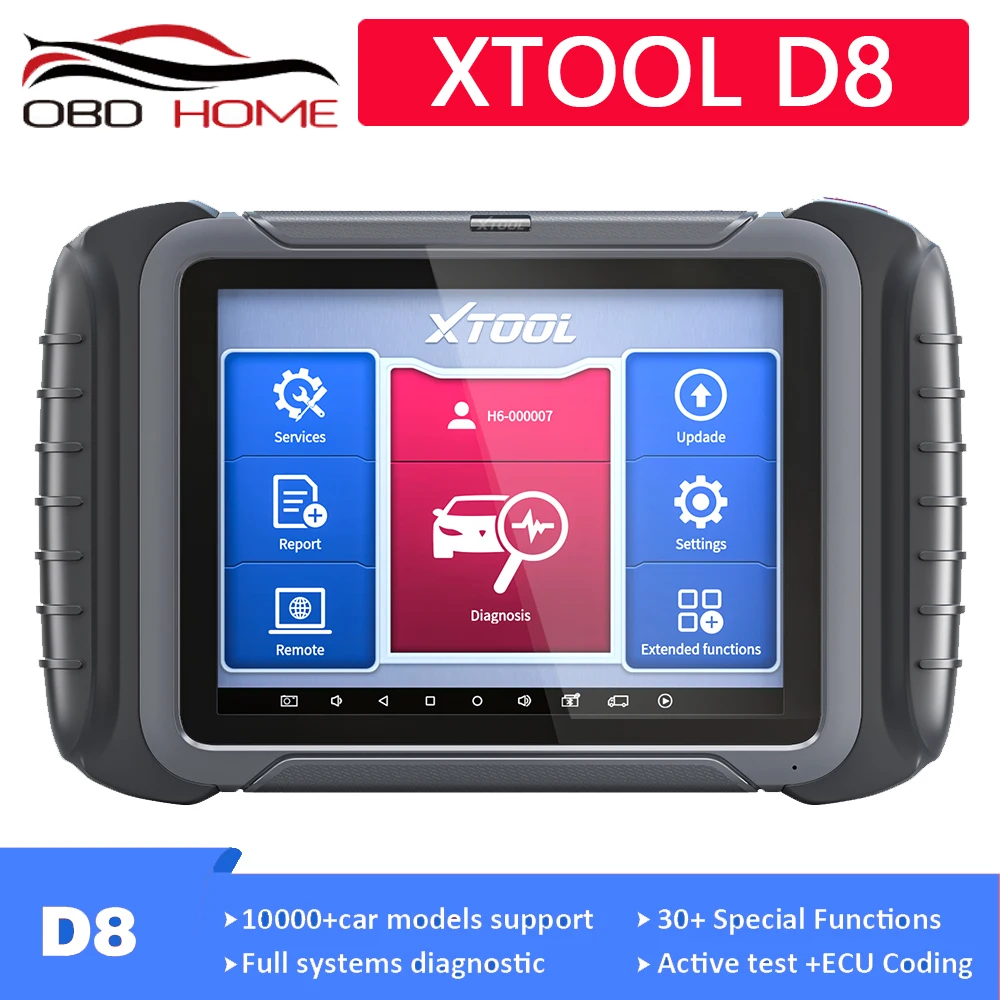 Newest Xtool D8 Obd2 Diagnostic Scanner Automotive Obd Code Reader Tpms